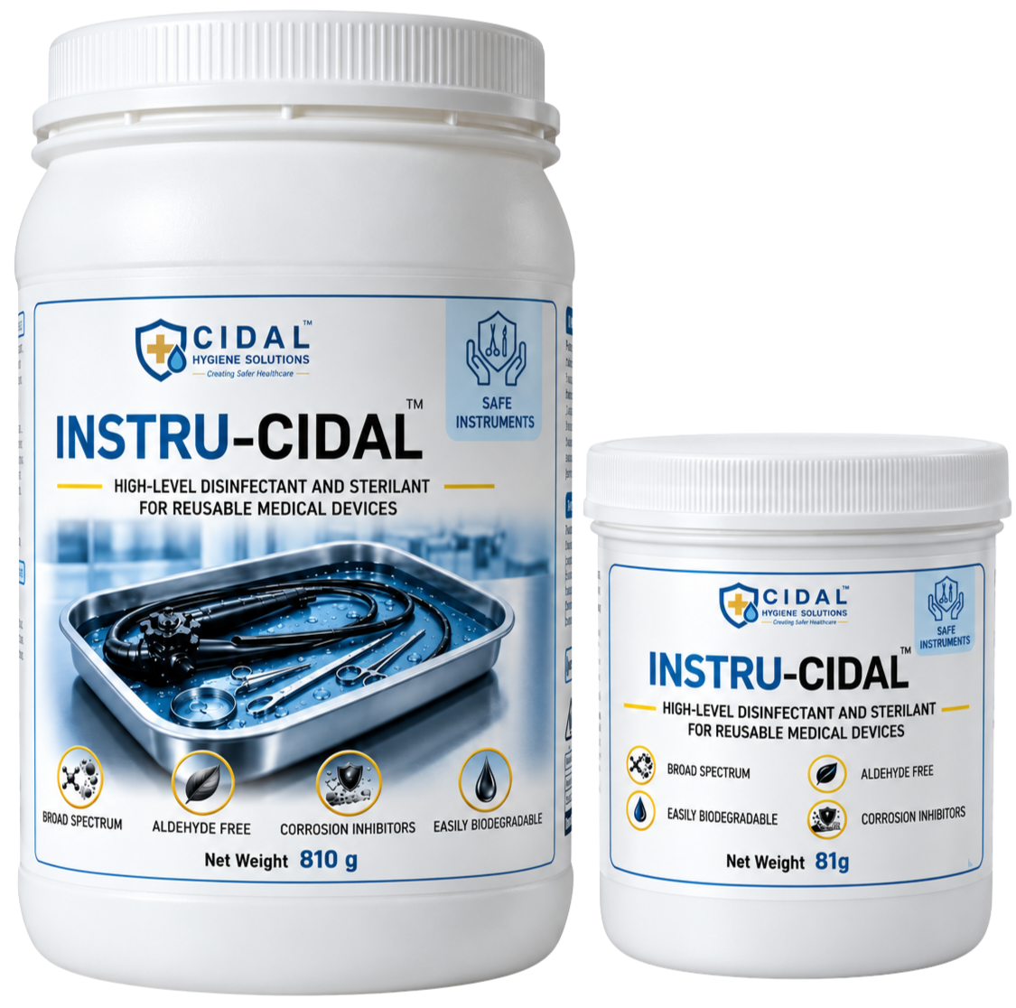 Instru-Cidal aldehyde-free instrument disinfectant